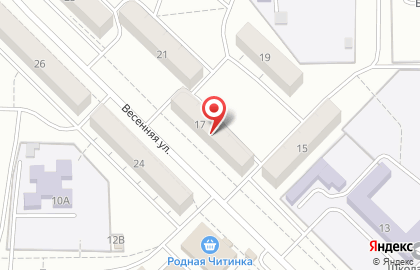 Магазин спецодежды Униформа в Черновском районе на карте