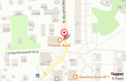 Супермаркет Пятёрочка в Москве на карте