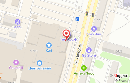Магазин Befree в Советском районе на карте