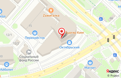 Славянка в Октябрьском районе на карте