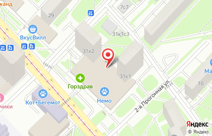 Всё для шитья на Краснобогатырской улице на карте