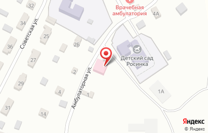 Врачебная амбулатория, с. Сужа на карте