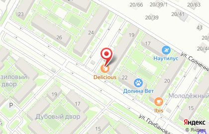 Пекарня-пиццерия Delicious на карте