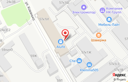 Компания по производству и установке окон Визапласт в Фрунзенском районе на карте