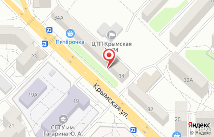Парикмахерский салон Красота в Заводском районе на карте