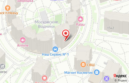Барбершоп Свое место на Набережной улице на карте