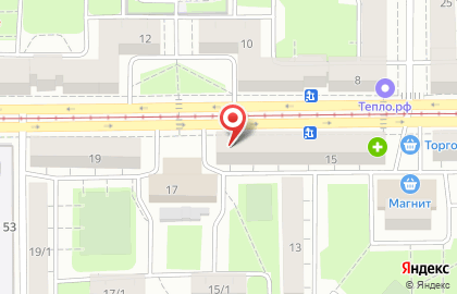 Мясная пекарня Мясная пекарня на улице Ленинградской на карте