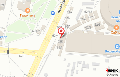 Финанс Центр+ в Центральном районе на карте