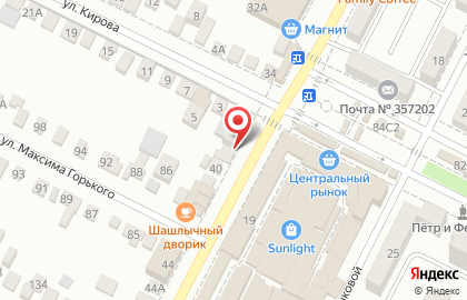 Торговая компания Окна БЕРТА на Ставропольской улице на карте