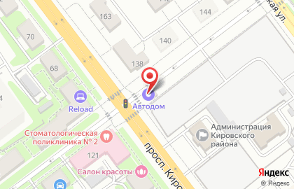 Автодом в Самаре на карте
