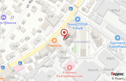 Швейная мастерская в Адлерском районе на карте