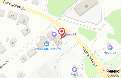 Магазин Исток в Курчатовском районе на карте