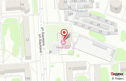 Комплекс саун Ниагара на карте