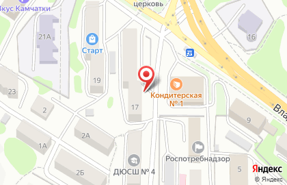 Аптека Симплекс-Вита в Петропавловске-Камчатском на карте