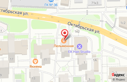 Пельменная в Москве на карте