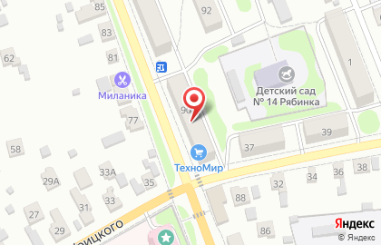 Продуктовый магазин Прогресс, продуктовый магазин на Октябрьской улице на карте