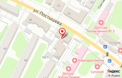 Мировые судьи г. Кохма на карте