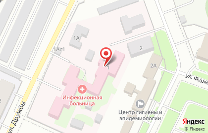 Торгово-монтажная компания на улице Дружбы на карте