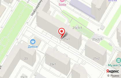 Городской отель Черемушки на карте