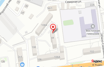 Мини-маркет Север на Северной улице на карте