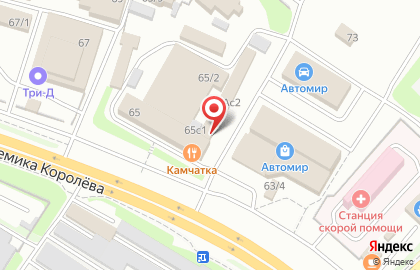 Автомастерская в Петропавловске-Камчатском на карте