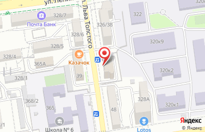 Ставропольнефтегеофизика на улице Л.Толстого на карте
