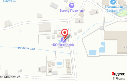 База отдыха имение Березка на карте