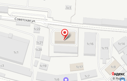 Торгово-производственная компания Русский текстиль на Фабричной улице на карте