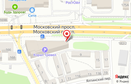 Торгово-монтажная компания ЭкоПласт на Московском проспекте на карте