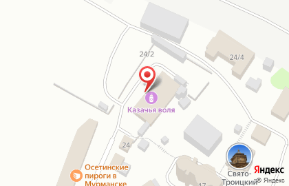Автомойка в Мурманске на карте