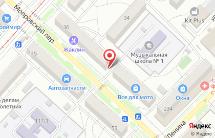 Магазин Молочная лавка в Барнауле на карте