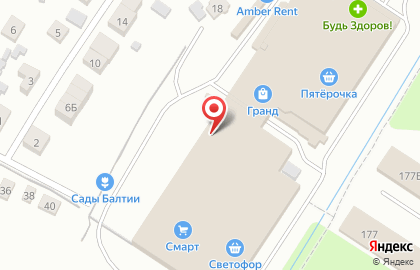 Салон мебели и интерьера Матисс на Советском проспекте на карте