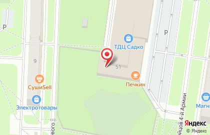 Торговый центр в Санкт-Петербурге на карте