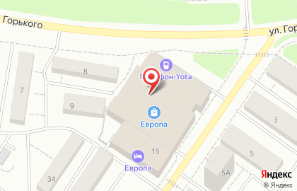 Торгово-сервисная компания Интер Кит на улице Горького на карте