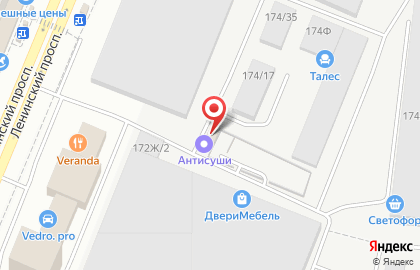 Магазин МотоФишка в Воронеже на карте