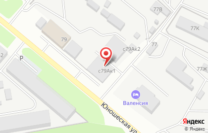 Компания Чистый Город на Юношеской улице на карте