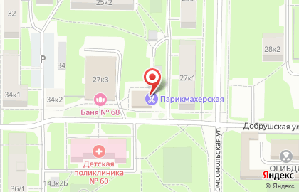 Салон причесок, ИП Витовская У.П. на карте