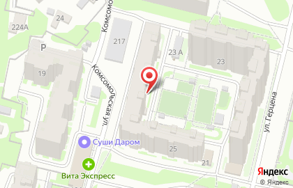 Строящиеся объекты Владар в Зареченском районе на карте