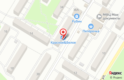 Магазин Красное & Белое в Самаре на карте