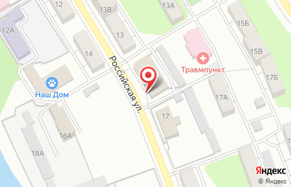 Супермаркет Магнит в Челябинске на карте
