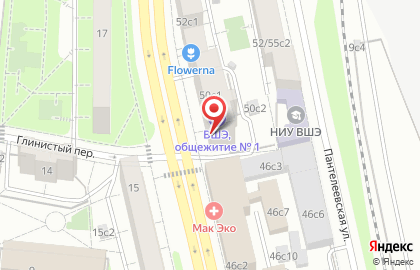 Столовая в Москве на карте