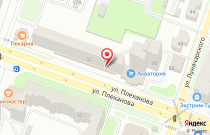 Магазин Кроха на улице Плеханова на карте