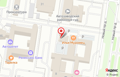 Белая в Новом проезде на карте