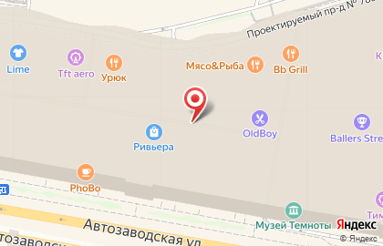 Кафе-мороженое Gvido Gelato на Автозаводской улице на карте