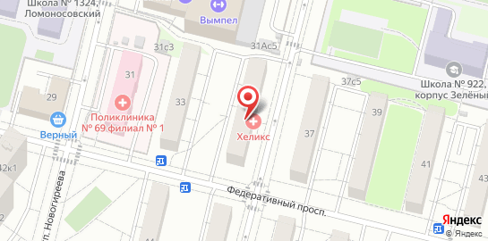 Клуб здоровья и красоты Nemesida.club на карте