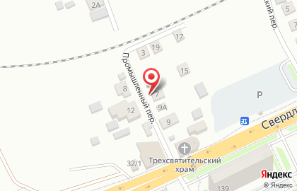 Рекламная компания МаяК в Промышленном переулке на карте