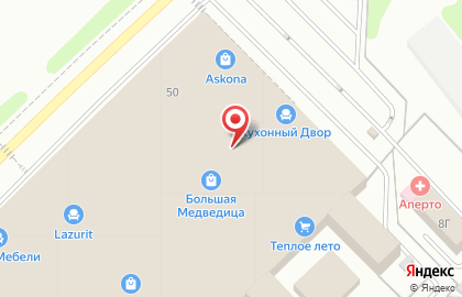 Торгово-выставочный центр Большая Медведица на Светлановской улице на карте