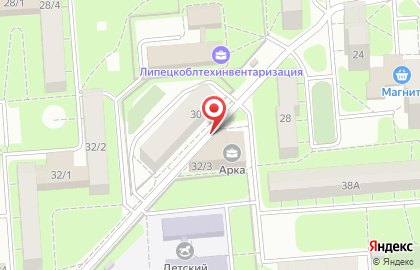 City на улице Валентины Терешковой на карте