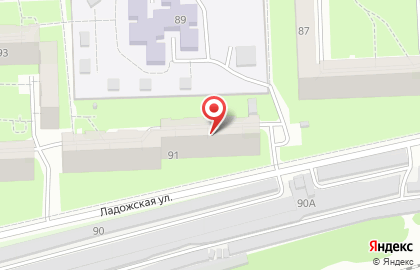Город фруктов на карте