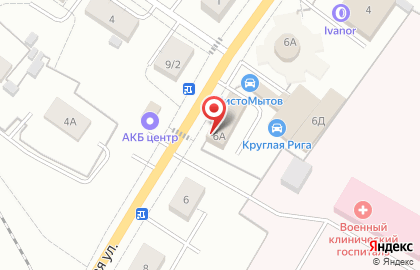 Автомойка на Киевской, 6Б на карте